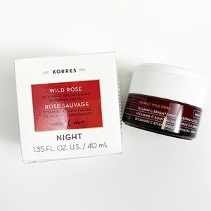 New Korres wild rose vitamin c sleeping facial